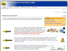Tablet Screenshot of elan-gmk.com